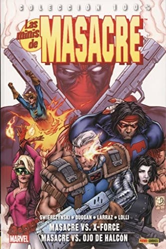Colección 100% Las Minis De Masacre 5. Masacre Vs.X-Force / Masacre Vs.Ojo De Halcón