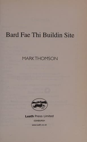 Bard fae thi building site