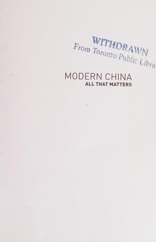 Modern China