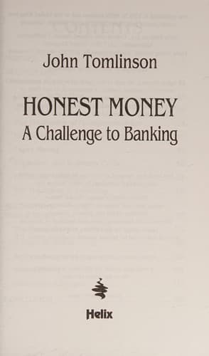 Honest Money