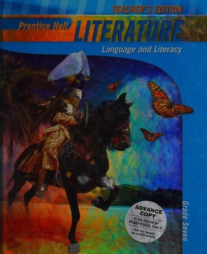 Prentice Hall Literature -- Language and Literacy -- Grade Seven