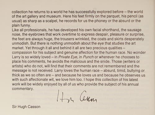 Larry on art