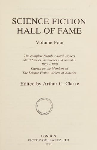 Science Fiction Hall of Fame -- Volume Four