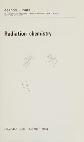 Radiation chemistry