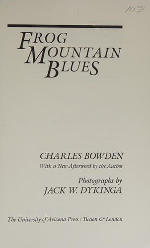 Frog Mountain blues