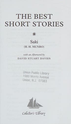 The Best Short Stories