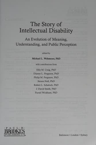 Story of Intellectual Disability