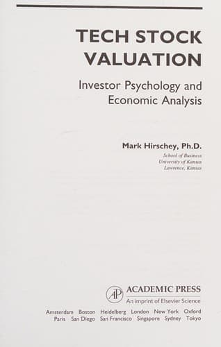 Tech stock valuation