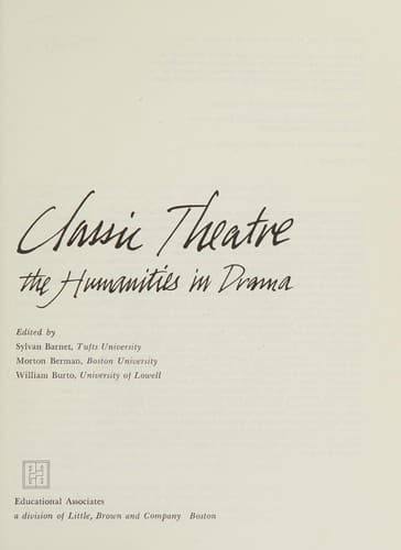 Classic theatre