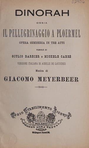 Dinorah, ossia, Il pellegrinaggio a Ploermel
