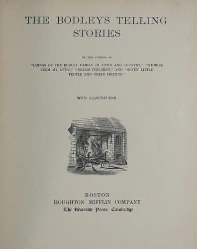 The Bodleys telling stories