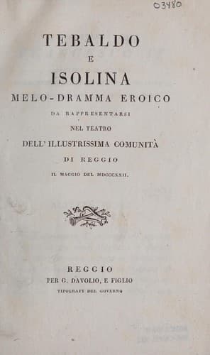 Tebaldo e Isolina