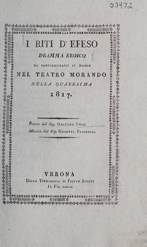 I riti d'Efeso