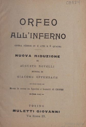 Orfeo all'inferno