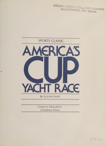 America's Cup yacht race
