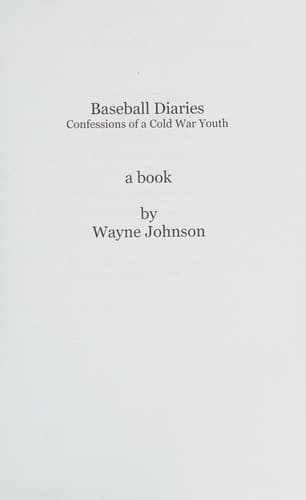 Baseball Diaries