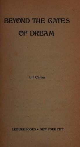 Beyond The Gate Of Dream
