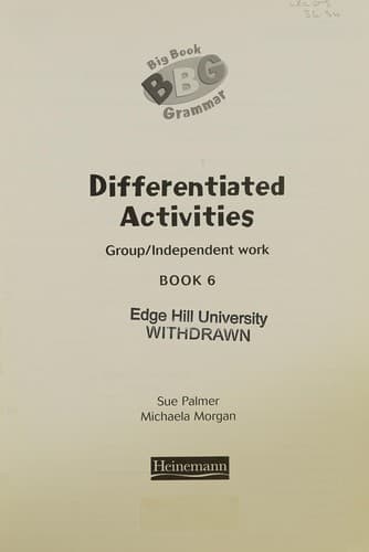Big Book Grammar