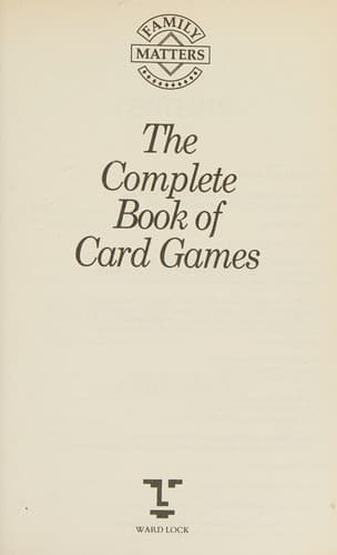 The complete book of card games