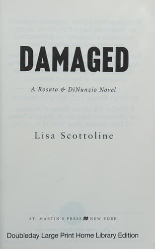 Damaged LARGE PRINT