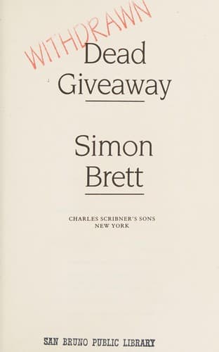 Dead giveaway