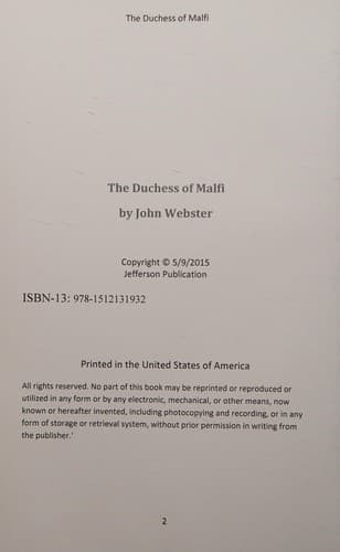 Duchess of Malfi