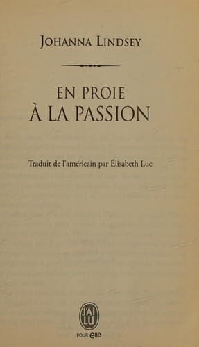 en proie à la passion