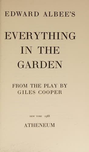 Everything in the Garden