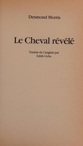 Le cheval révélé