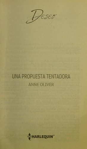 Una propuesta tentadora (Deseo) (Spanish Edition)