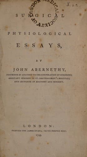 Surgical and physiological essays