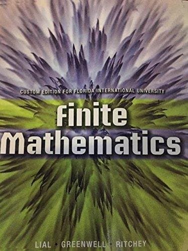 Finite Mathematics