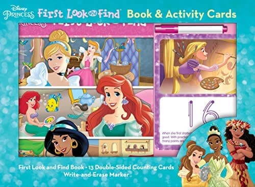 Disney Princess : First Look and Find Book and Activity Cards