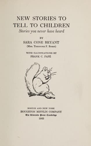 New stories to tell the children