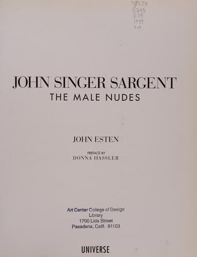 The male nudes