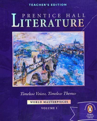 Timeless Voices Timeless Themes -- World Masterpieces -- Volume 1
