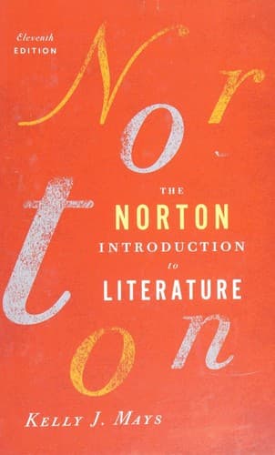 The Norton introduction to Literature--eleventh edition
