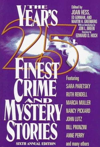 Year's 25 Finest Crime and Mystery Stories