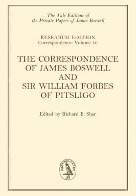 Correspondence of James Boswell and Sir William Forbes of Pitsligo