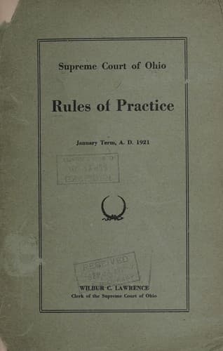 Rules of practice