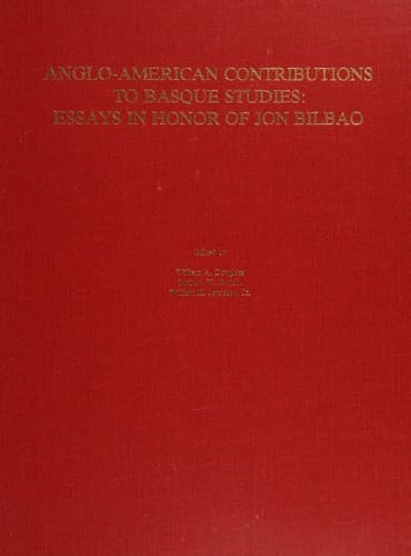 Anglo-American contributions to Basque studies