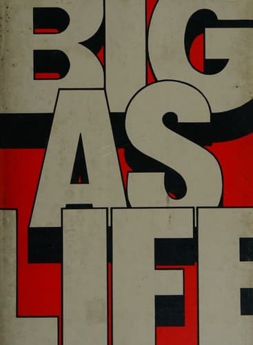 Big as life