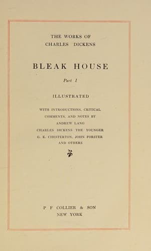 Bleak House Part One