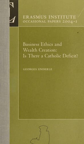 Business ethics and wealth creation