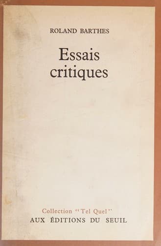 Essais critiques