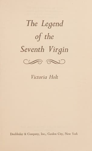 The Legend of the Seventhh Virgin