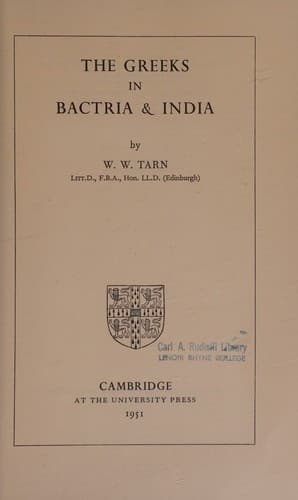 The Greeks in Bactria & India