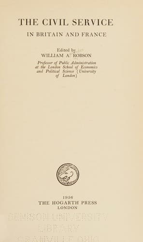 The civil service in Britain and France