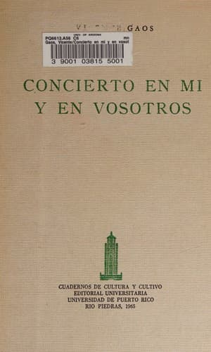 Concierto en mi y en vosotros
