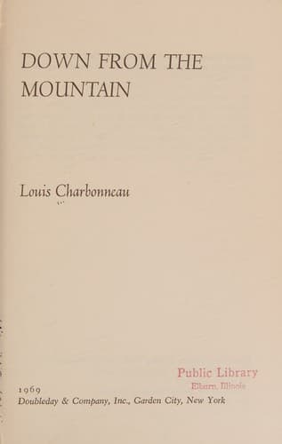 Down from the Mountain